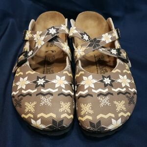BIRKI’S BY BIRKENSTOCK Dorian Brown Norway Leather WOMEN'S 7